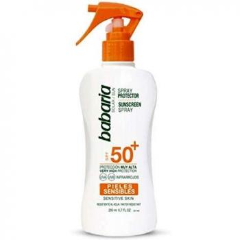 Babaria - Protector solar pieles atópicas y sensibles - Protector solar SPF50+ Kids - Protector solar niños - 200 ml