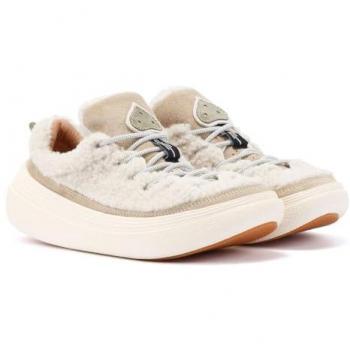 Flower Mountain Fami Teddy Off White Wool Blend Sneakers