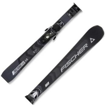 Pack de Esquís Alpinos Fischer RC One Lite 68 SLR + RS9 SLR - Unisex - 157 cm - Color Gris/Negro