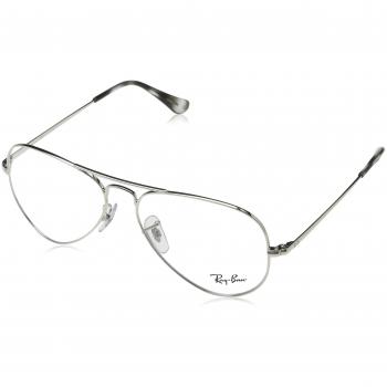 Ray-Ban Women's 0RX 6489 2501 58 Optical Frames, Silver