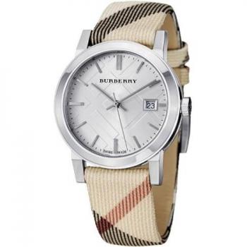 BURBERRY BU9113 Brown Leather Strap Watch