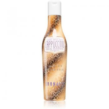 Oranjito Super Dark Skin Cappuccino Sunbed Sunscreen Lotion with Organic Ingredients and Tan Accelerator 200 ml