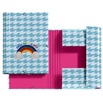 Agatha Ruiz de la Prada 20858 - Carpeta solapas olas arp, DIN A4: 210 x 297 mm