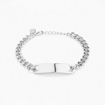 Pulsera Radiant de acero RH000053, modelo Boxer, para hombre, color plateado