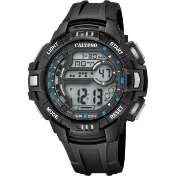 Reloj Calypso Digital para Hombre K5836/4 con Correa de Caucho Negro