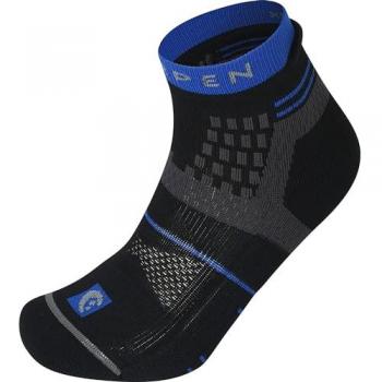 Calcetines Lorpen T3 Trail Running Eco Padded Negro/Azul para Hombre