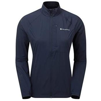 Montane Women's Feather Lite Windproof Jacket - Eclipse Blue, Size XL