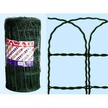Reja de Acero Galvanizado y Plastificado para Aiuoles 150x90 cm, 10 m de Largo, Altura 65 cm