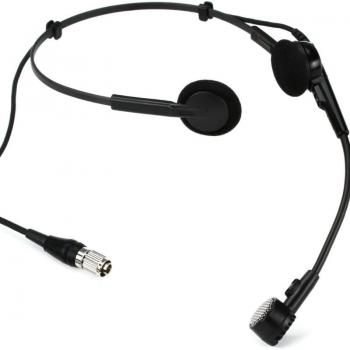 Audio-Technica ATM75CH Cardioid Headworn Microphone with cH-Style Screw-Down 4-Pin Connector