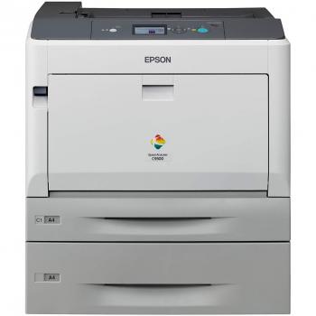 Impresora Epson AcuLaser C9300DTN - Color - Láser - Doble Cara Automática - Red Ethernet - A3
