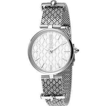 Just Cavalli JC Trama Fashion Watch JC1L060M0055 - Stainless Steel Ladies Quartz Analogue