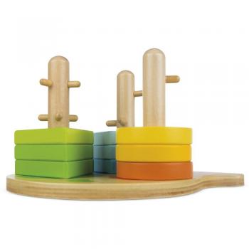 ColorBaby - Juego encaje de madera - 10 piezas