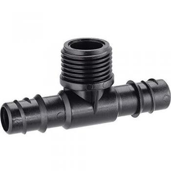Conector 3 Vías Rosca 1/2 Claber Rainjet (15-21 mm) - Pack de 2