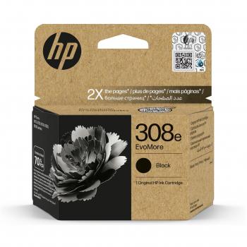 Cartucho de Tinta Original HP EvoMore 308e Negra