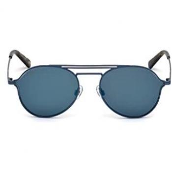 Gafas de Sol Web Eyewear WE0230 90X 56 Monturas de Gafas, Azul (BLU LucBLU Specchiato), 56.0 Unisex Adulto