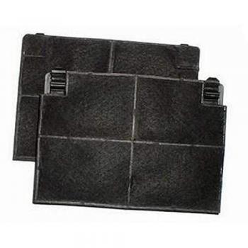 Filtro de Carbón Electrolux y Brandt - Set de 2 Filtros 193x137x20mm, Compatible con Campanas Extractoras