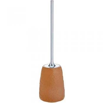 Gedy Irina Escobillero WC, Resina, Beige, 6.5 X 10 X 11.2 Cm