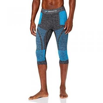 X-Bionic Malla Pirata Energy Accumulator 4.0 Melange Hombre Capa De Base Pantalones Funcionales, Gris, L