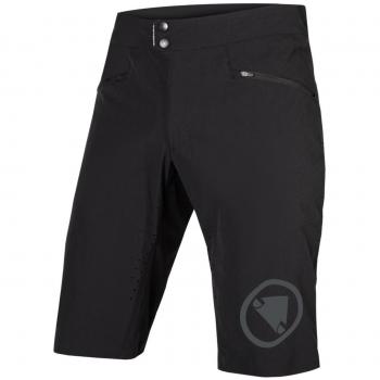 Pantalones Cortos Endura Singletrack Lite S3 Sin Badana Negro - M