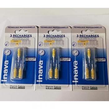 Inava Brossettes Interdentales Recargas Amarillas 1mm x3