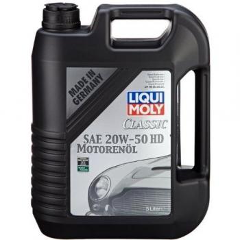 Liqui Moly 1129 Clásico Aceite del Motor SEA 20 W-50 HD, 5 L