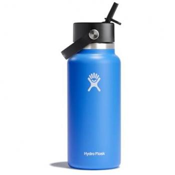 Hydro Flask 32oz Wide Mouth Thermal Water Bottle with Flex Straw Cap