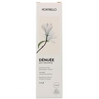 Montibello Dénuée Tinte Permanente Sin Amoníaco 7.12 Rubio Ceniza Irisado 60g Profesional Vegana