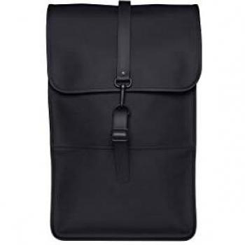 Rains 13L Black Minimalist Backpack
