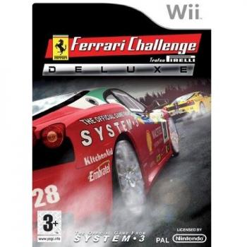 Ferrari Challenge Deluxe Trofeo Pirelli para Wii (Software usado, versión alemana con OVP)