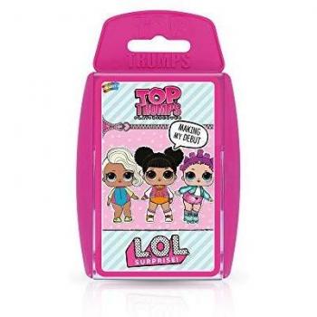 Top Trumps LOL Surprise. Juego de Cartas - Versión en Ingles