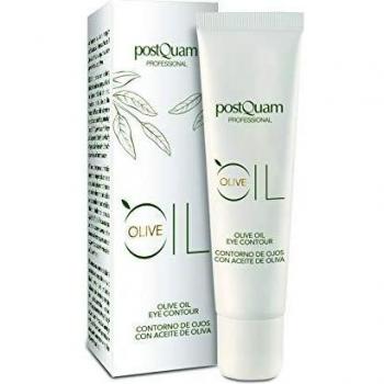 Postquam - Olive | Contorno de Ojos - Crema Contorno de Ojos con Aceite de Oliva - Contorno de Ojos Reafirmante, 15 ml