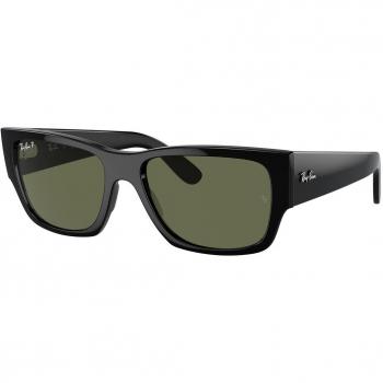 Ray-Ban RB0947S Carlos Polarized Sunglasses 901/58 Unisex Black Size 56