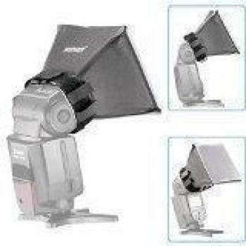 Neewer® 4x5/10cmx13cm Difusor Softbox de Flash Pegable Universal para Canon Nikon Sony Sigma Olympus Minolta Sunpak DSLR Cameras, como Canon 580EX 550EX 540EZ 430EX 420EX 380EX 430EZ Nikon SB-800 SB-600 SB-80DX SB28 SB26 SB25 SB24