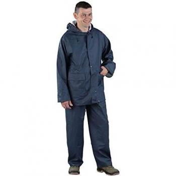 Conjunto de lluvia de trabajo PU - Azul Marino XL - 50/52