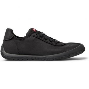 Camper Zapatillas Path K201542 Negro - Deportivas de mujer con diseño liso y cordones