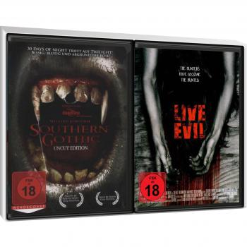 FSK 18 Spar-Set 2DVDs Vampire : Southern Gothic + Live Evil - Die Jagd hat begonnen [Alemania]