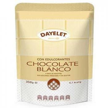 Dayelet Chocolate Blanco Sin Azúcar en Gotas 350g