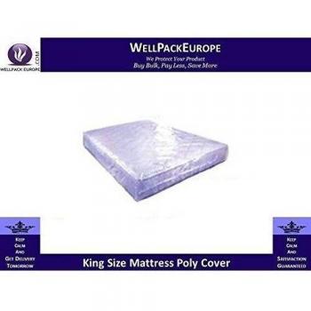 King Size colchón cubierta de plástico transparente bolsa - 