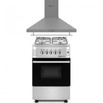 Combo Pack Solthermic Inox: Cocina a Gas F5S40G2I + Campana Extractora H60P Inox