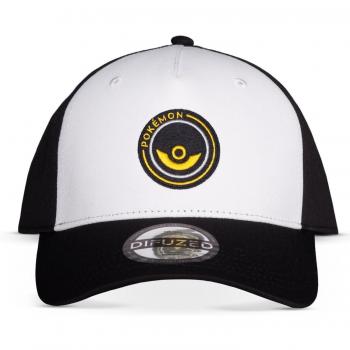 Gorra de béisbol Pokémon Pokeball blanco