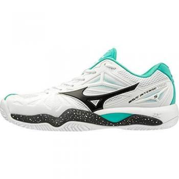 Mizuno 61Gc19003541 - Zapatilla Wave Intensetour 5Cc - Color: Wht/Blk/Atlantis Talla: 41 - Hombre