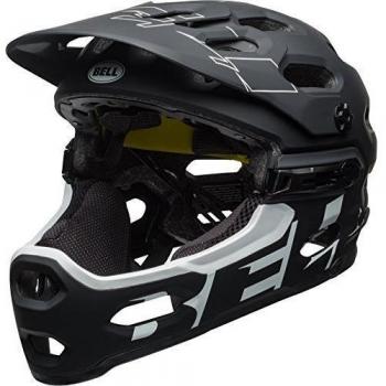 Bell Casco Super 3R MIPS, Matte black/white Simplified