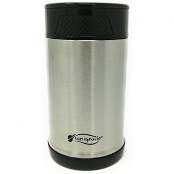 San Ignacio Termo, 750 ml, Acero Inoxidable, Gris, 23x7x13 cm