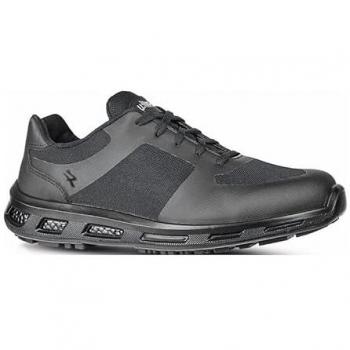 Zapato de Seguridad U-Power Foreman 02 FO ESD SRC T-44, color negro, talla 44, con protección ESD (Descarga Electroestática) y certificación SRC (antideslizante y resistencia al agua