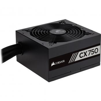 Fuente de Alimentación Corsair CX750, 750W, ATX, 80+ Bronze - Negro