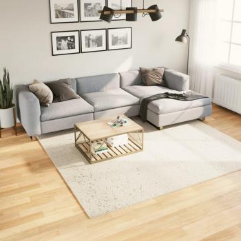 Alfombra de pelo largo moderna Shaggy PAMPLONA crema 240x240 cm