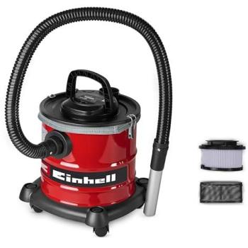 Aspiradora de Cenizas Einhell TC-AV 2032 DW - 850W, Depósito Metálico de 20L, Potencia de Succión de 175 mbar, Doble Filtración, Manguera