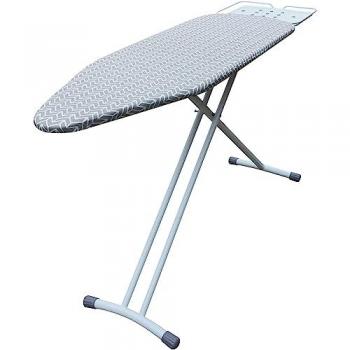 Tabla de planchar Philips GC221/98 - Tamaño completo, plegable, con revestimiento multicapas en color blanco y gris