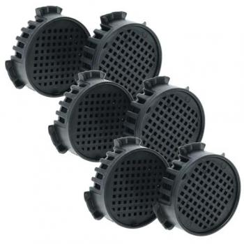 Filtro de carbón activado 6x compatible con frigorífico Liebherr CBN - Vhbw