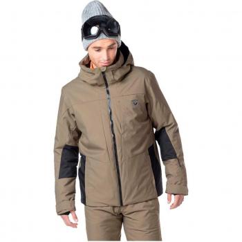 Rossignol - Chaqueta de esquí de hombre All Speed Rossignol, impermeable, transpirable, con aislamiento térmico, capucha ajustable, bolsillos con cremallera y diseño moderno